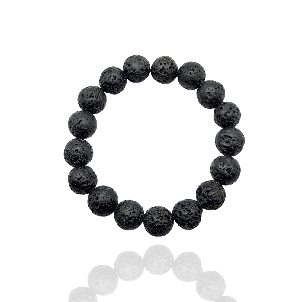 Lava Rock Plano Bracelet