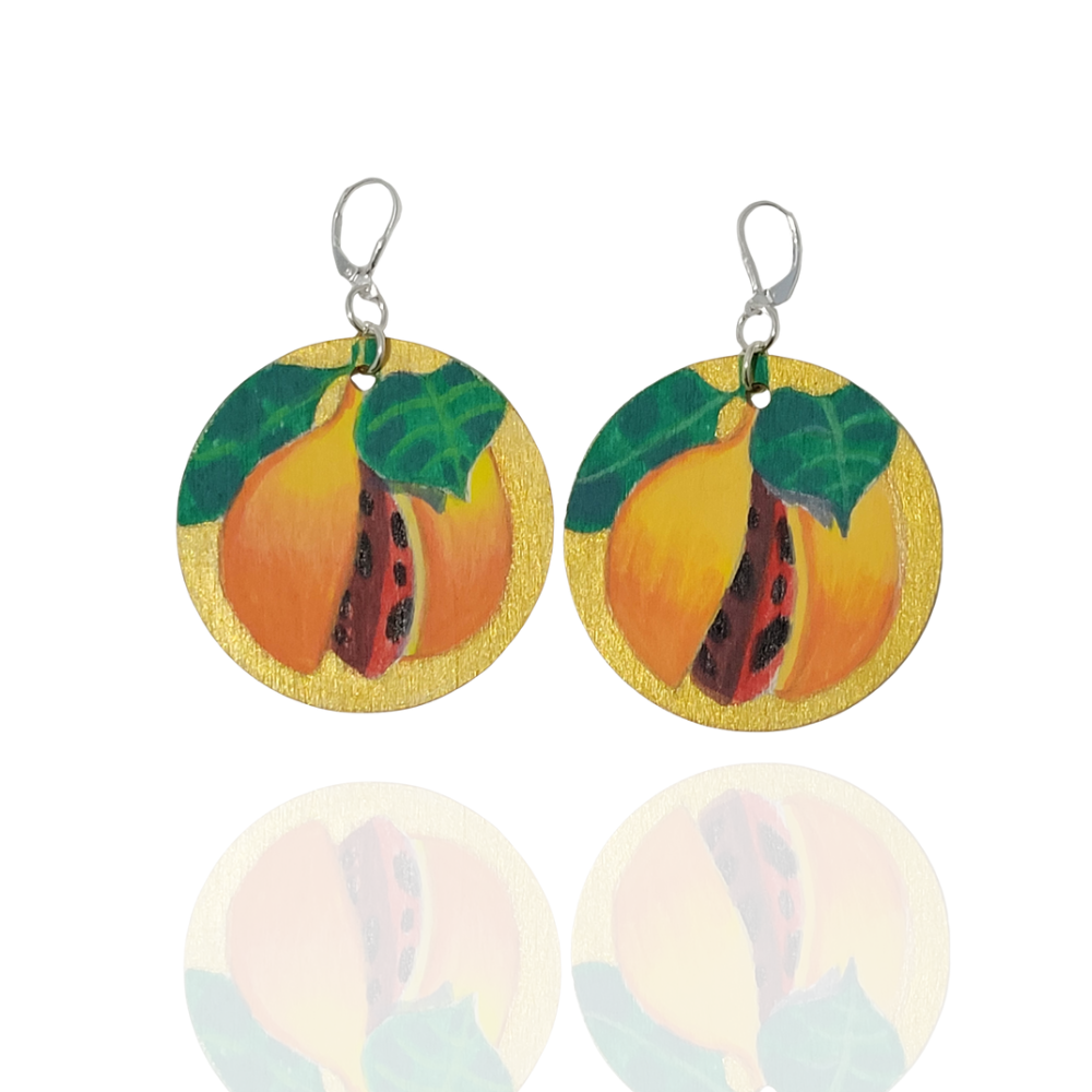 Open Nutmeg Earrings