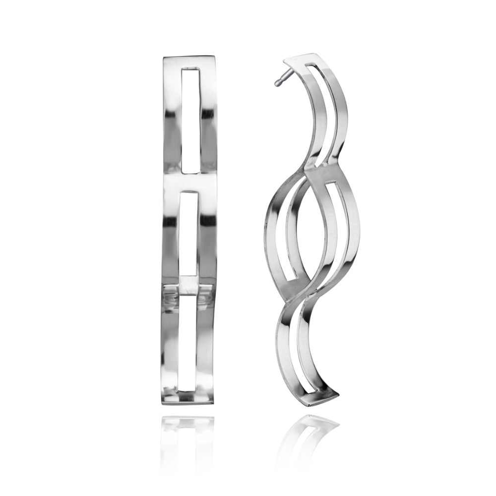 Flow Hoop Earrings