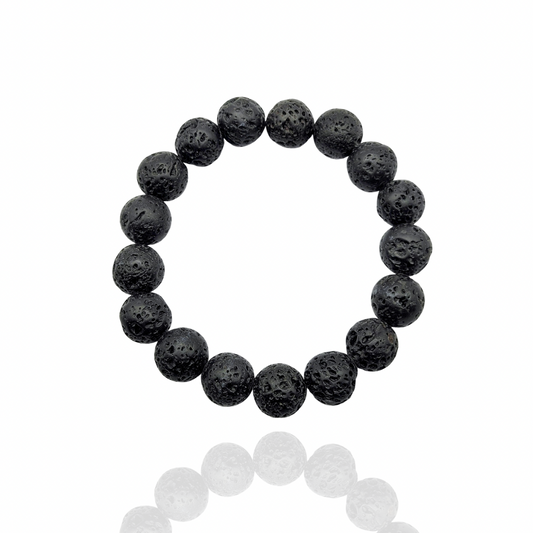 Lava Rock Plano Bracelet