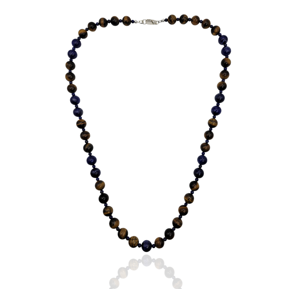 Lapiz Tiger Eyes Necklace