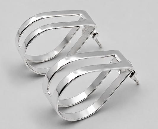 Waterdrop Sterling Silver Earrings