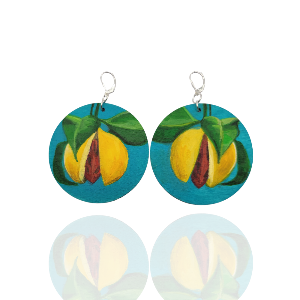Open Nutmeg Earrings