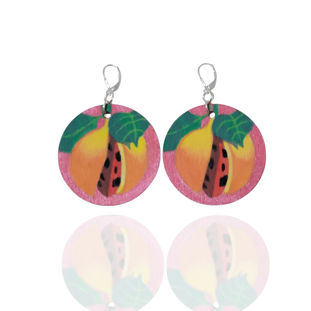 Open Nutmeg Earrings