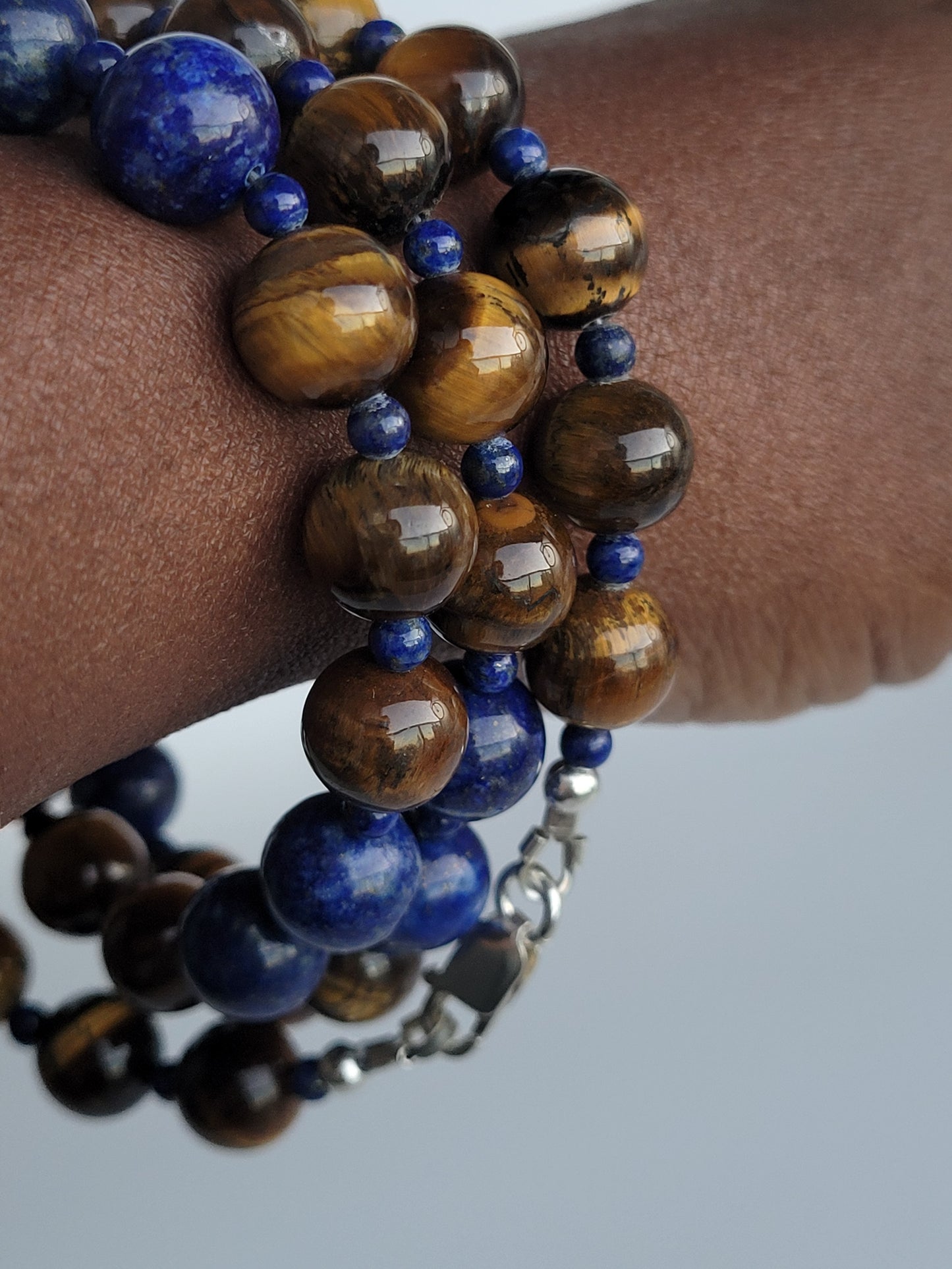 Lapiz Tiger Eyes Necklace