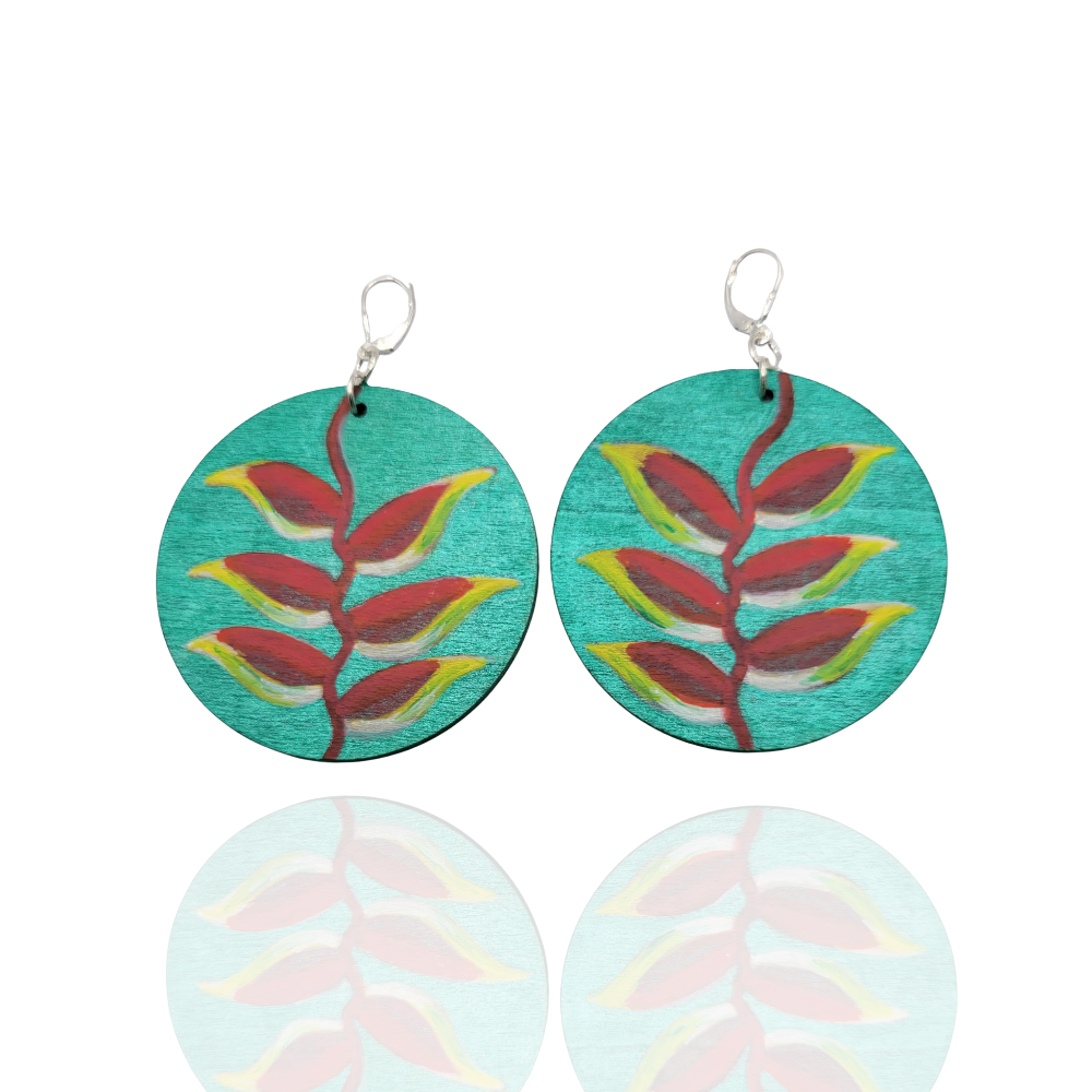 Heliconia Earrings